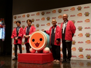 『“太鼓の達人 ドドンと15周年”発表会』