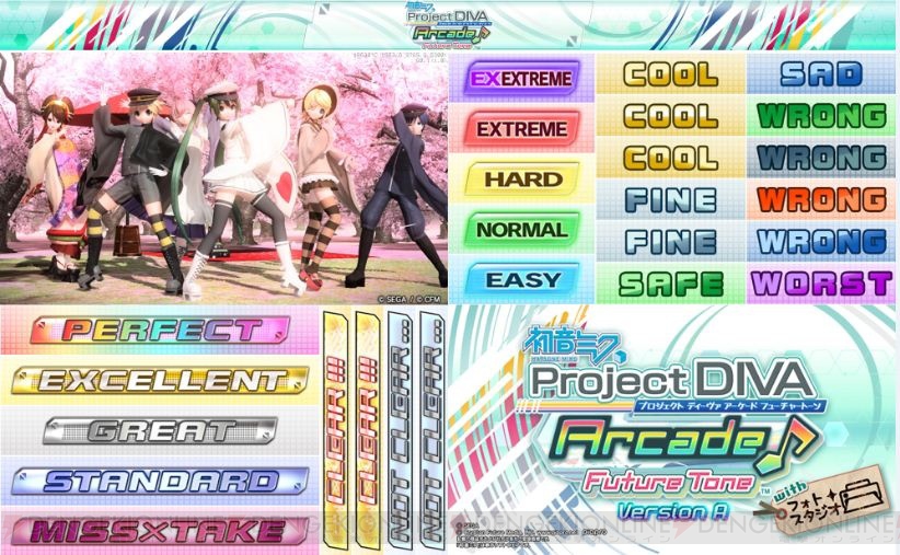 シールプリント機能を搭載した『初音ミク Project DIVA Arcade Future Tone with フォトスタジオ』が稼動開始 -  電撃オンライン