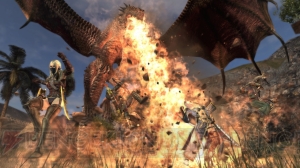 『ドラゴンズドグマ オンライン』の強敵“ドレイク”を紹介。8人で挑むグランドミッションの新情報も