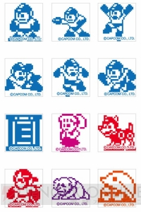 ロックバスターがハンコに！ ロックマンやブルースたちのデザインスタンプで書類作りを楽しく