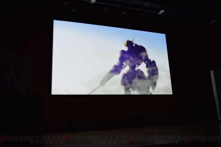アニメ『機動戦士ガンダム 鉄血のオルフェンズ』が発表。他のMSのパーツを換装して成長するガンダムに