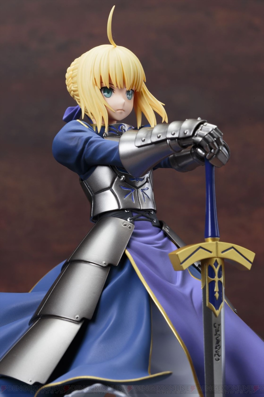 Fate Stay Night Ubw のセイバーがフィギュアに 騎士王の威風堂々とした姿を再現 電撃オンライン