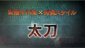 『モンスターハンタークロス』8月1日から毎日“武器紹介動画”が公開。TV-CM第1弾も放送開始