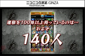 『モンスト』で一番難しい降臨＆超絶が判明。カンストユーザーの人数も明らかに