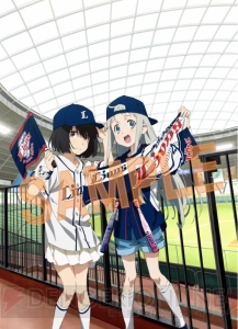 “埼玉フェスタ2015”と『ここさけ』がコラボ。成瀬順＆めんまがライオンズを応援するイラストが公開