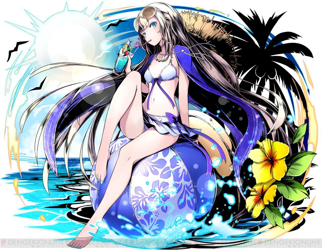 ディバゲ の教祖クロウリー様が水着に Bカップ ビキニ姿のロジンも公開 電撃オンライン