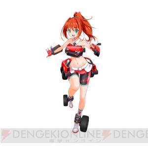 車を擬人化した女の子たちとともにレースに挑む『レーシング娘。』の事前登録受付が開始