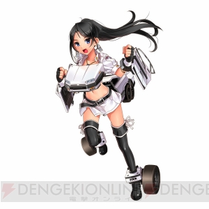 車を擬人化した女の子たちとともにレースに挑む『レーシング娘。』の事前登録受付が開始