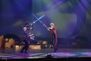 伊達とダンテがまさかの邂逅!? 舞台“戦国BASARA vs Devil May Cry”ゲネプロ公演の模様をレポート