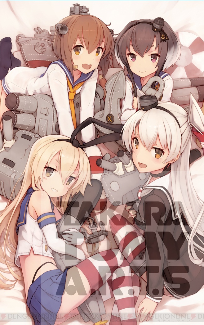 『艦これ』風の駆逐艦娘をテーマにしたグラフィックアートが発売。8月24日0時に予約受付スタート 電撃オンライン