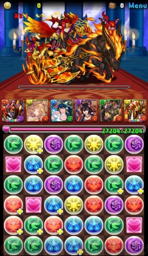 パズドラ攻略 一度きりチャレンジlv8を覚醒ホルス 覚醒ラーパでクリア 電撃オンライン