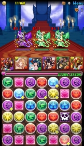 【パズドラ攻略】一度きりチャレンジLv8を覚醒ホルス×覚醒ラーパでクリア