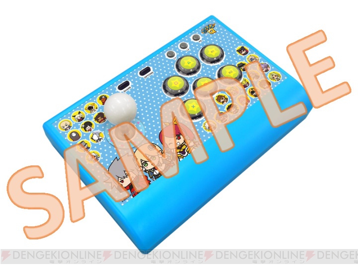 ぶるらじ仕様のスティックも発売。アークシステムワークスがTGS2015に 