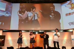 『鉄拳』×『サマーレッスン』のステージで紹介されたモーションキャプチャー技術がすごい！【TGS2015】