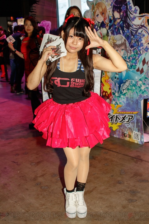 イベントを華やかに彩るコンパニオンさんの写真をお届け【TGS2015】