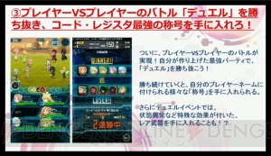 『コード・レジスタ』ギルドやPvPなどの新要素が明らかになったニコ生をレポ【TGS2015】