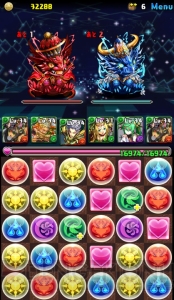 【パズドラ攻略】降臨チャレンジ！ 幻龍王ノーコンパーティを紹介