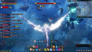 『ICARUS ONLINE』の見上げるほどの超巨大ボス超神ノディアスに空中戦で挑む！ 勝敗はいかに