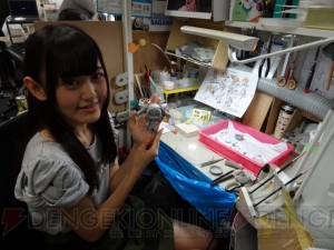 『ねんどろいど ハッカドール1号』の制作現場に潜入。高木美佑さんがそこで見たものは？