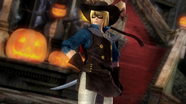 『DOA5 LR』ハロウィンコスチューム2015配信開始。全34キャラが海賊やアリスなどに扮する