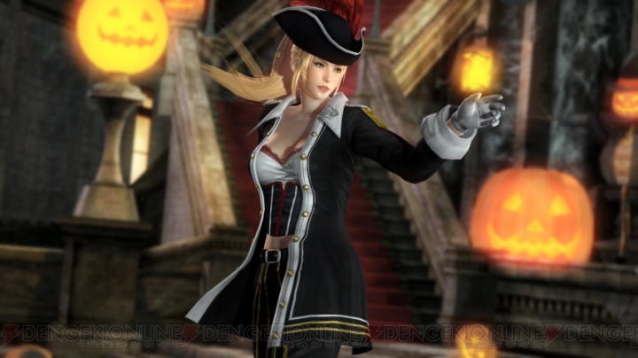 『DOA5 LR』ハロウィンコスチューム2015配信開始。全34キャラが海賊やアリスなどに扮する