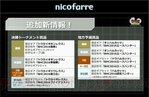 “闘会議2016”『モンギア』大会の賞金総額は2,000万円。『Splatoon』関東大会の参加枠が拡大