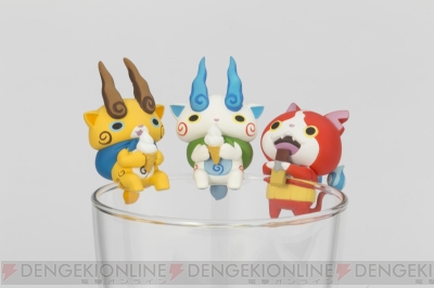 ジバニャンやコマさんをコップのフチに飾ろう 妖怪ウォッチ 最新グッズを紹介 電撃オンライン