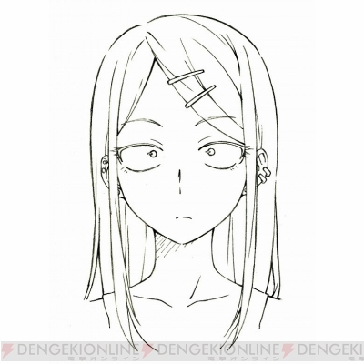 アニメ だがしかし ほたるの高飛車な表情は必見 主要キャラの顔芸満載の線画が公開 電撃オンライン