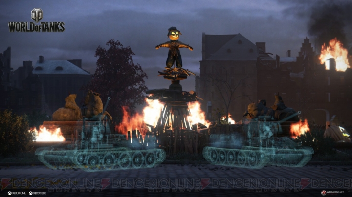 Xbox版『WoT』でハロウィンイベント開催。スケスケの戦車で暴れまわれ！
