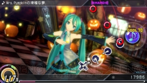 『初音ミク -Project DIVA- X』はモジュールやアクセサリごとに属性がある。楽曲の情報も公開