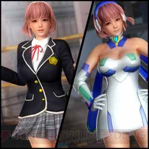 『DOA5 LR』で『スクスト』コラボコスチューム配信。サトカや伊緒の衣装で戦える他、変身も可能