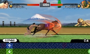 実況付きで横綱とリュウたちが競馬バトル。スマホでも遊べる『ジャパンスモウカップ』配信