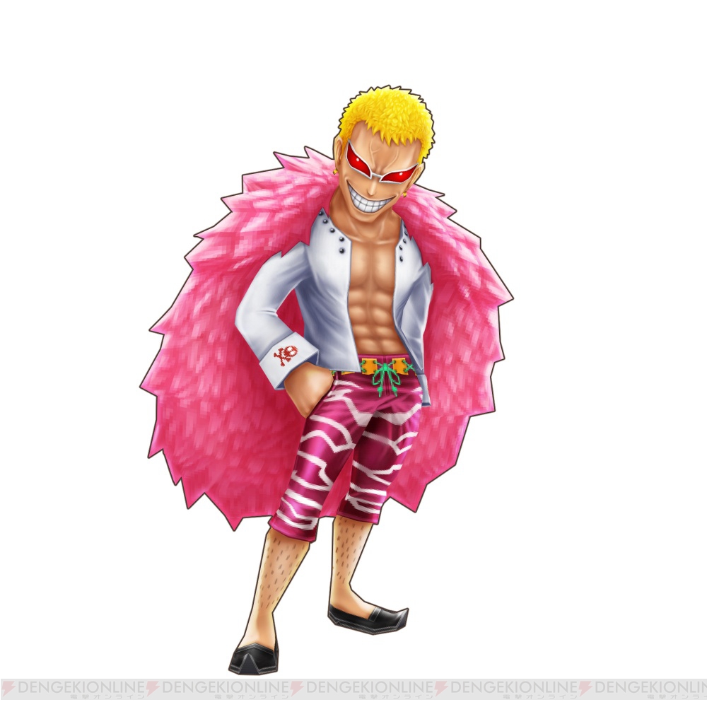 アプリ One Piece サウザンドストーム ドレスローザ編の藤虎やドフラミンゴが参戦 電撃オンライン