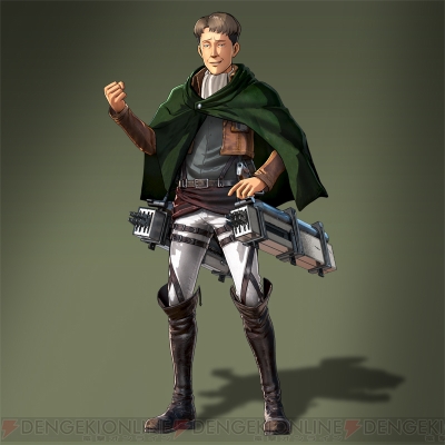 ゲーム 進撃の巨人 壁外調査でのアクションシーンが公開 リヴァイ班とハンジたち 調査兵団 の面々も紹介 電撃オンライン