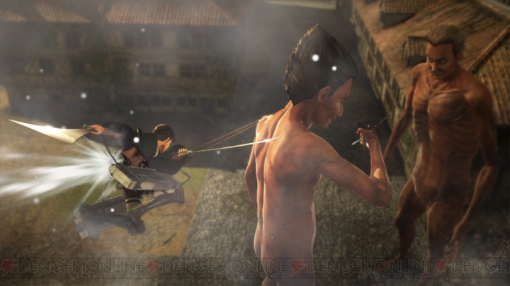 ゲーム『進撃の巨人』壁外調査でのアクションシーンが公開。リヴァイ班とハンジたち“調査兵団”の面々も紹介