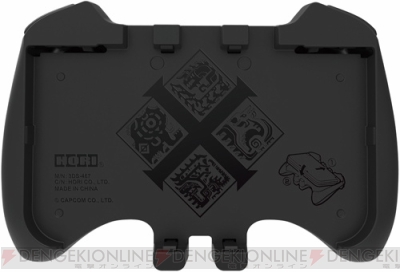 良品 ゲーム NEW ニンテンドー3DS LL用 HORI 3DS-467 モンスターハンタークロス ハンティングギア グリップ