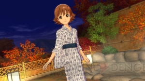 『シンデレラガールズ G4U！パック VOL.9』では城ヶ崎美嘉と秋の温泉で紅葉狩りが楽しめる！