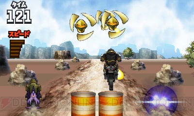 仮面ライダーゴーストとスペクターを操作して敵を倒せ！ 3DS用横スクロールアクションゲームが配信中
