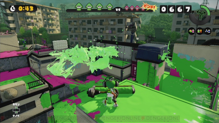 『スプラトゥーン』で一緒に世界を塗り変えなイカ？ 塗って塗られてやりたい放題！【電撃オンラインアワード2015】