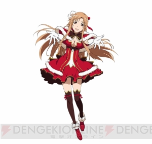 『SAO コード・レジスタ』サンタ姿のアスナ＆サチ、食いしん坊トナカイ姿のシリカが登場
