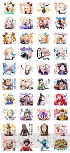 『ブレイブリー』シリーズのキャラクターがスタンプに。「拒否します！」など名言多数