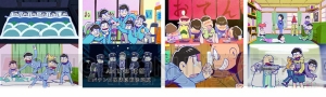 6つ子たちが書いた（？）“就活カード”がもらえる！ アニメイトで『おそ松さん』フェア“冬松り”が開催決定