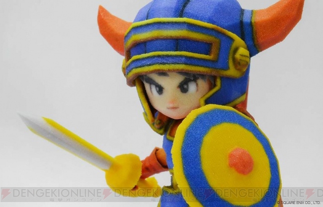 星のドラゴンクエスト』ゲームデータから3Dフィギュアを作れるサービス