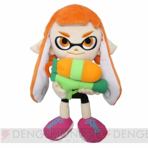 『スプラトゥーン』ジャックくんたちがイカしたぬいぐるみになって登場