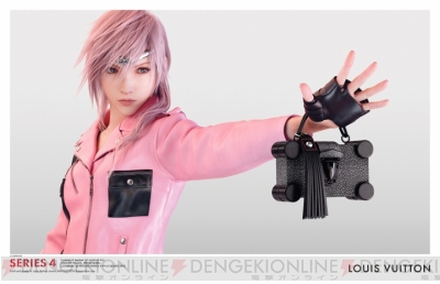 FFXIII』のライトニングさんがルイ・ヴィトン“SERIES 4”のモデルに。野村哲也氏のコメントも到着 - 電撃オンライン