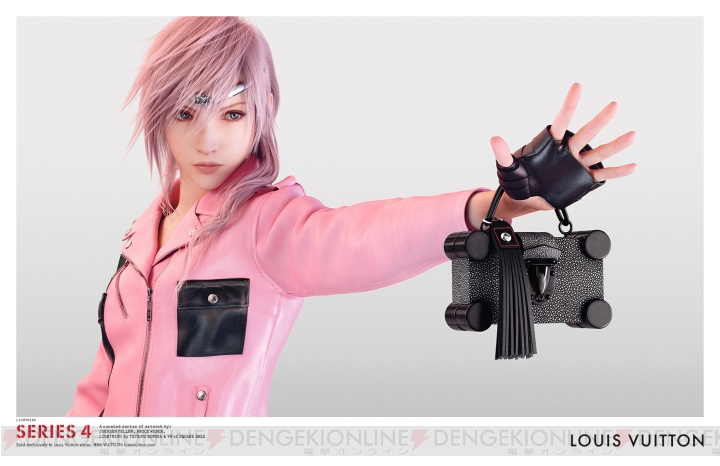 『FFXIII』のライトニングさんがルイ・ヴィトン“SERIES 4”のモデルに。野村哲也氏のコメントも到着