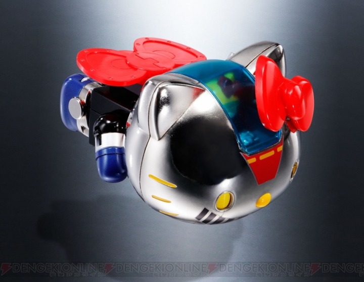 マジンガーZとハローキティの色やデザインが入れ替わった『超合金』が発売