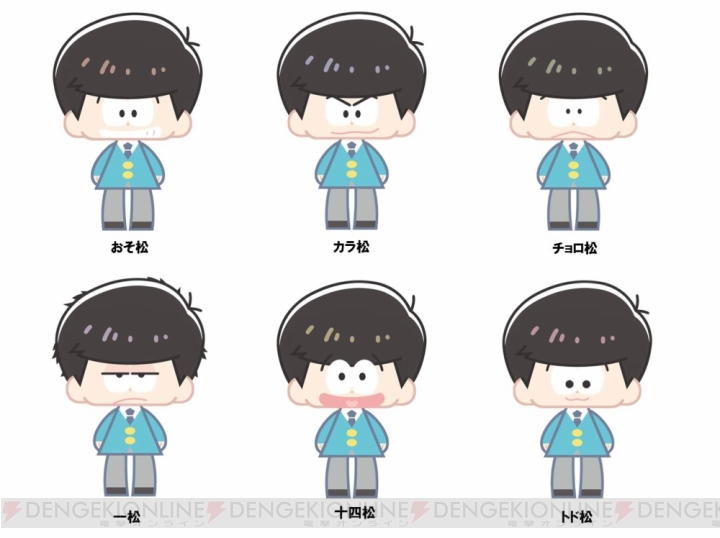 おそ松さん と あんスタ がデフォルメキャラクターがかわいい こえだらいず に登場 トッティもいる 電撃オンライン