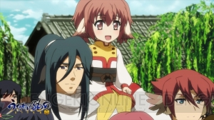 アニメ『うたわれるもの 偽りの仮面』勝利の宴の中、ハクは割り切れない想いを抱えることに