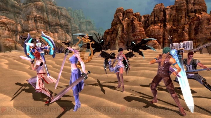 PS4『Weapons of Mythology ～NEW AGE～』は3月25日サービス開始！ PvPを搭載した戦略性の高いMMORPG